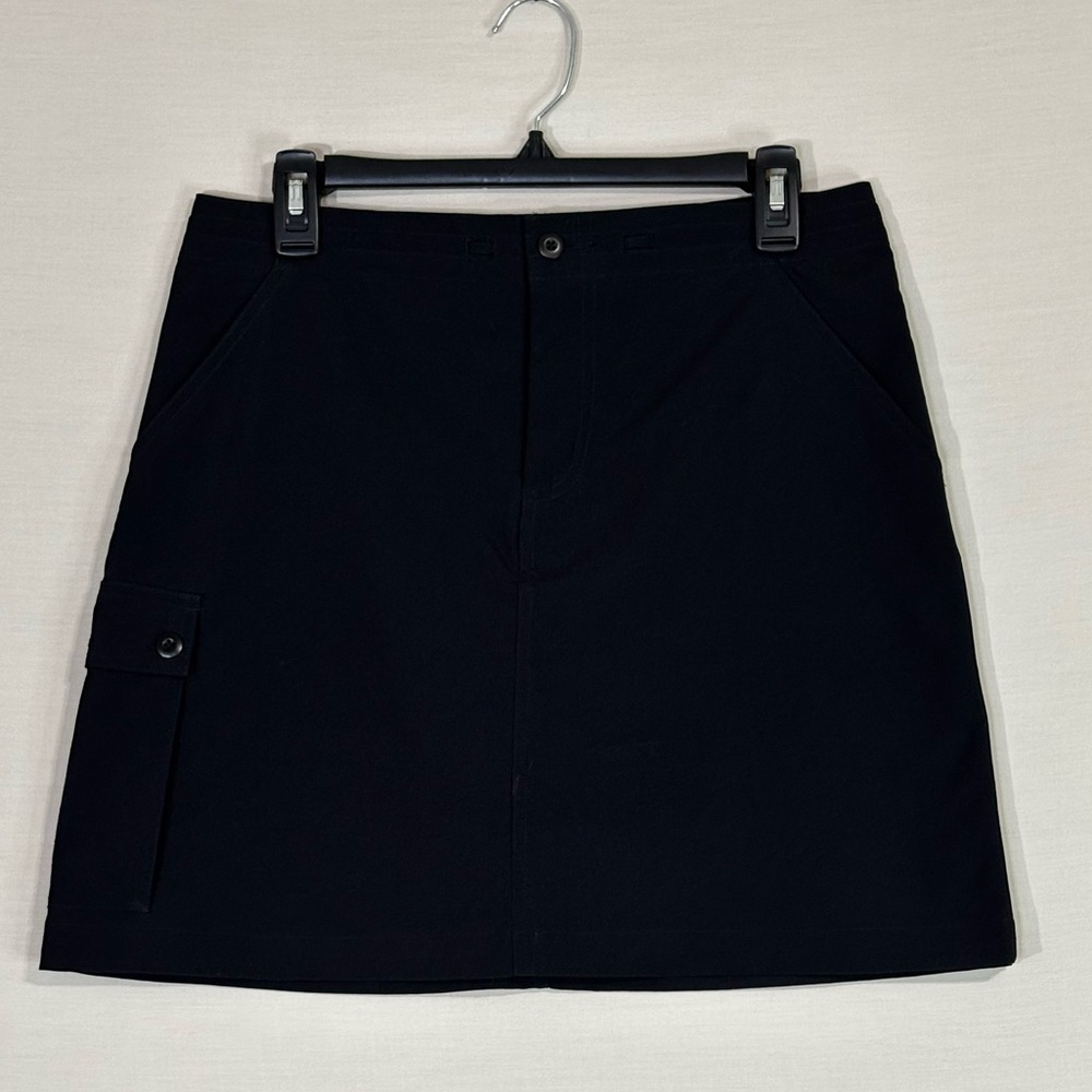 Patagonia Black Skort Utility Pocket Performance Stretch Chic